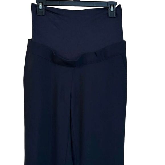 Soon Maternity Classic Straight Leg Maternity Pants - navy -‎ 6M NWT - Picture 4 of 6